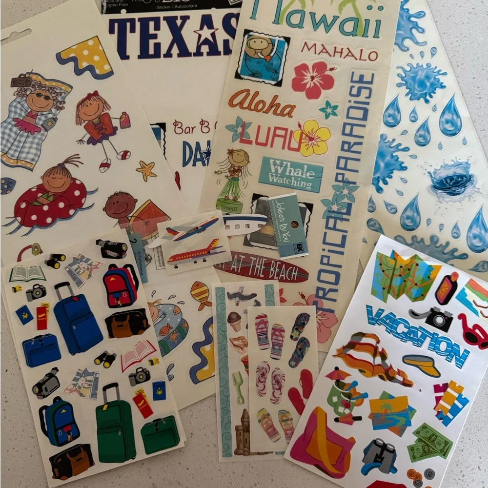Colorful Kids Sticker Set - Picture 1 of 2